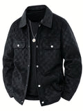 Chaqueta de ante a cuadros Taylor