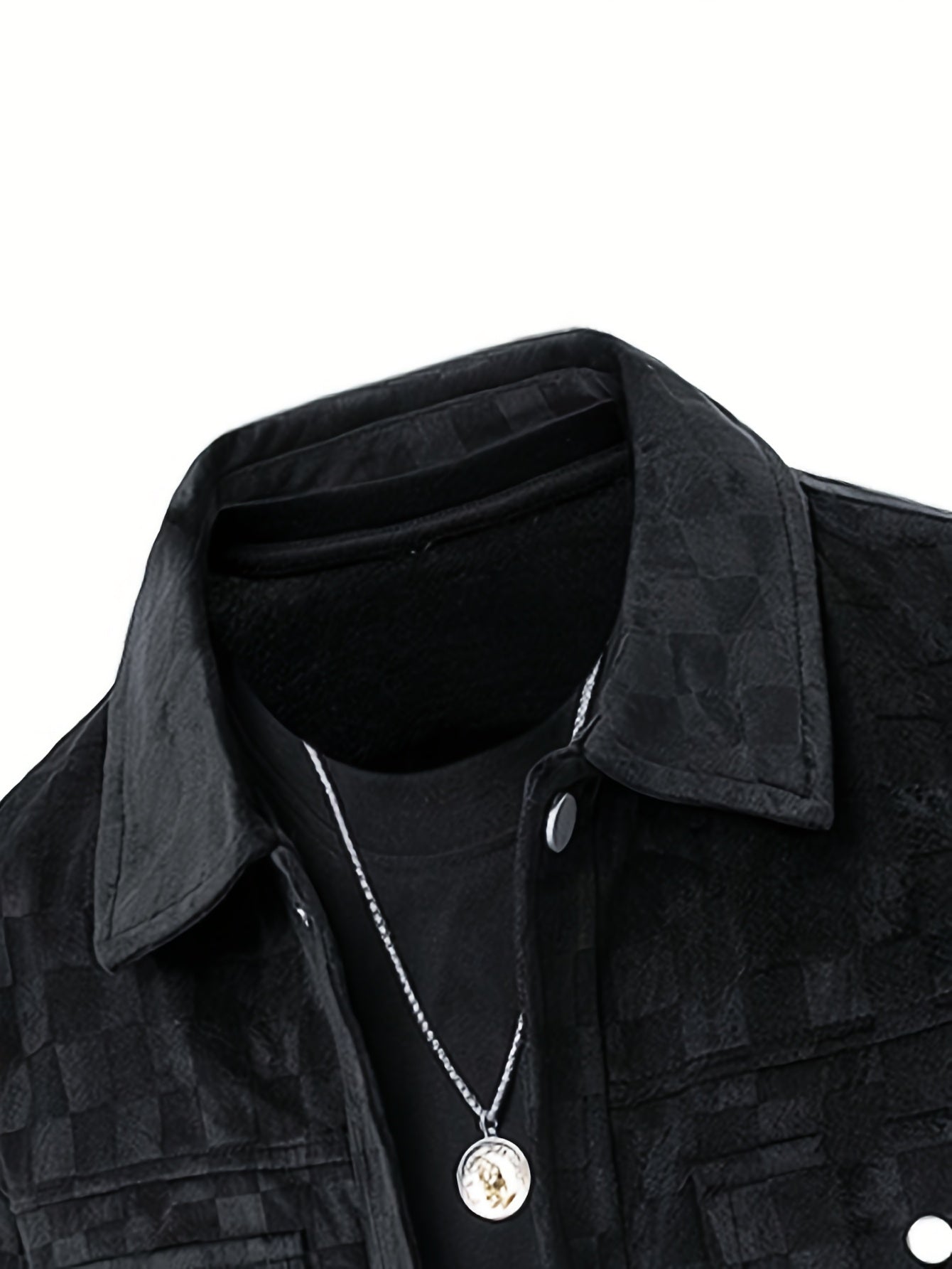 Chaqueta de ante a cuadros Taylor