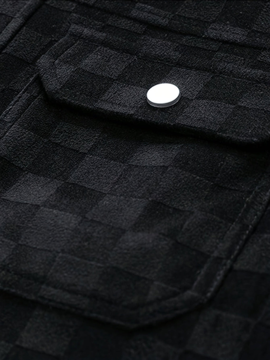 Chaqueta de ante a cuadros Taylor