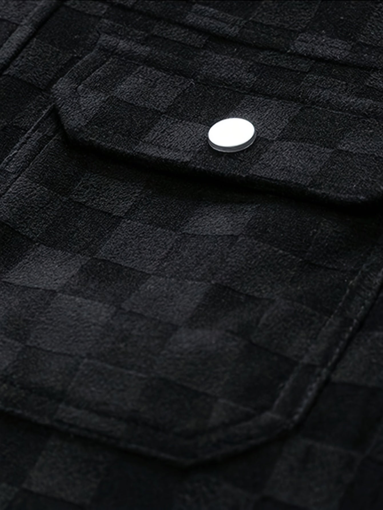 Chaqueta de ante a cuadros Taylor